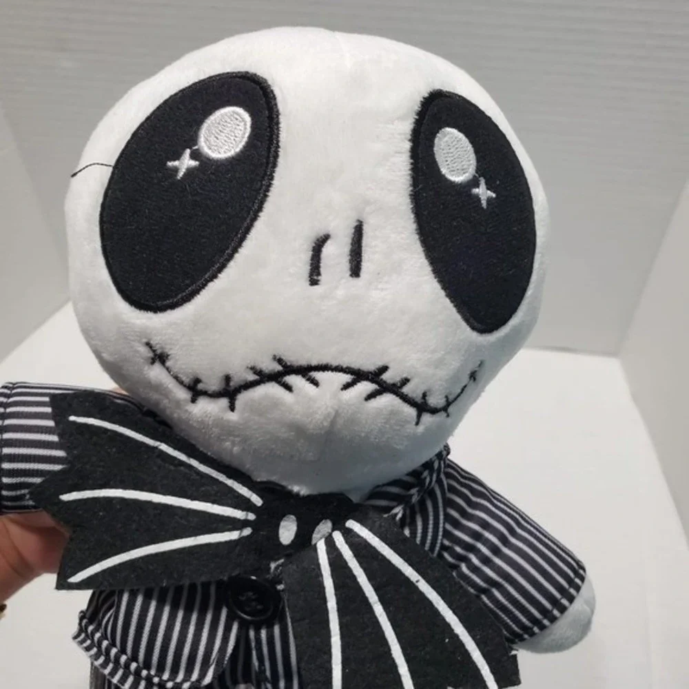 Disney Nightmare Before Christmas Jack Skellington Plush Ornament Hanging Toy 8